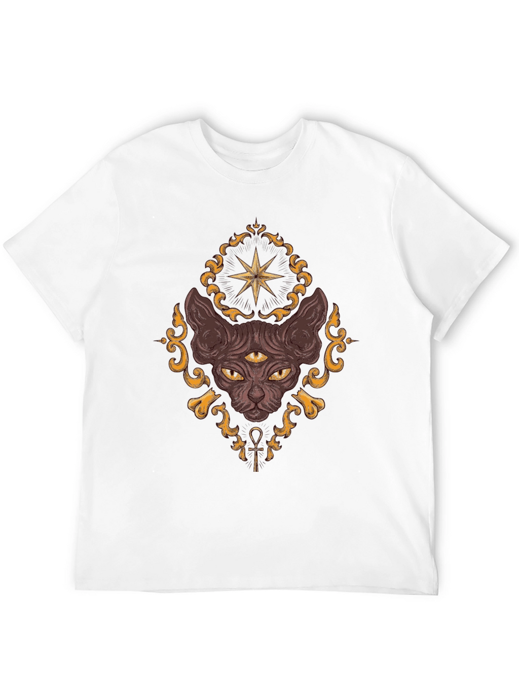 Mystic Cat T-Shirt - Third Eye Design