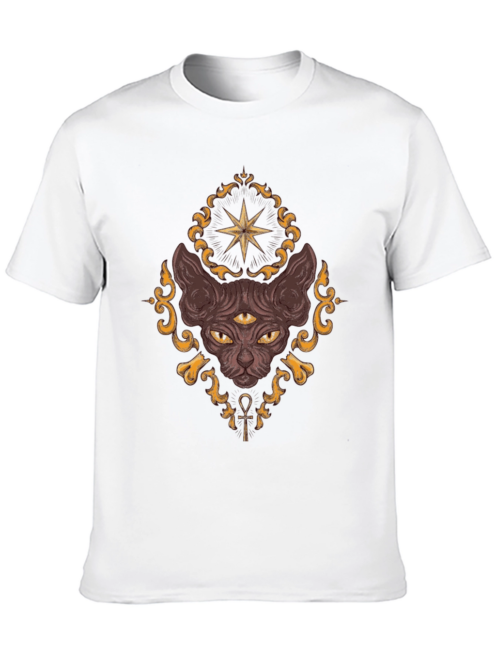 Mystic Cat T-Shirt - Third Eye Design