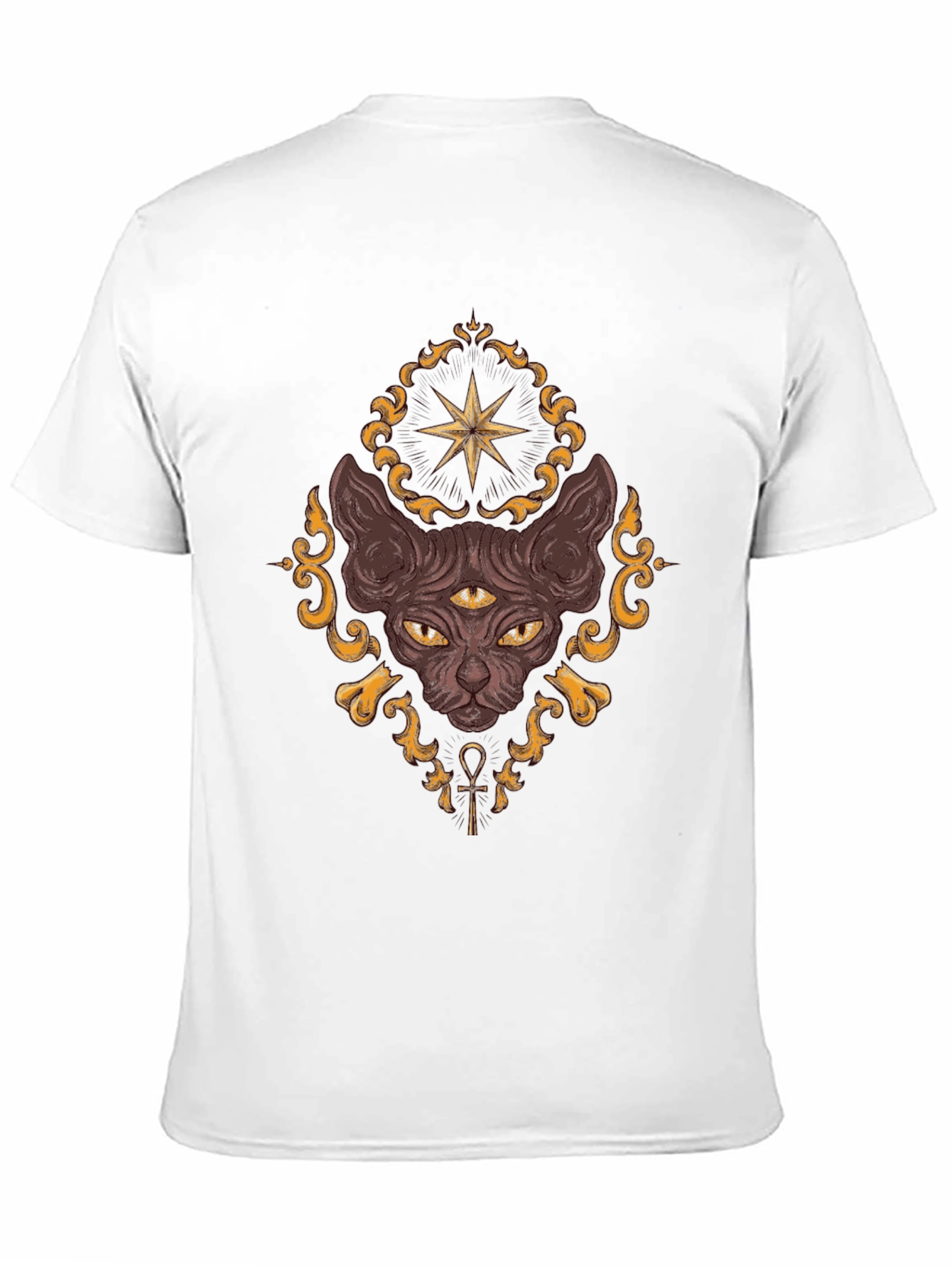 Mystic Cat T-Shirt - Third Eye Design