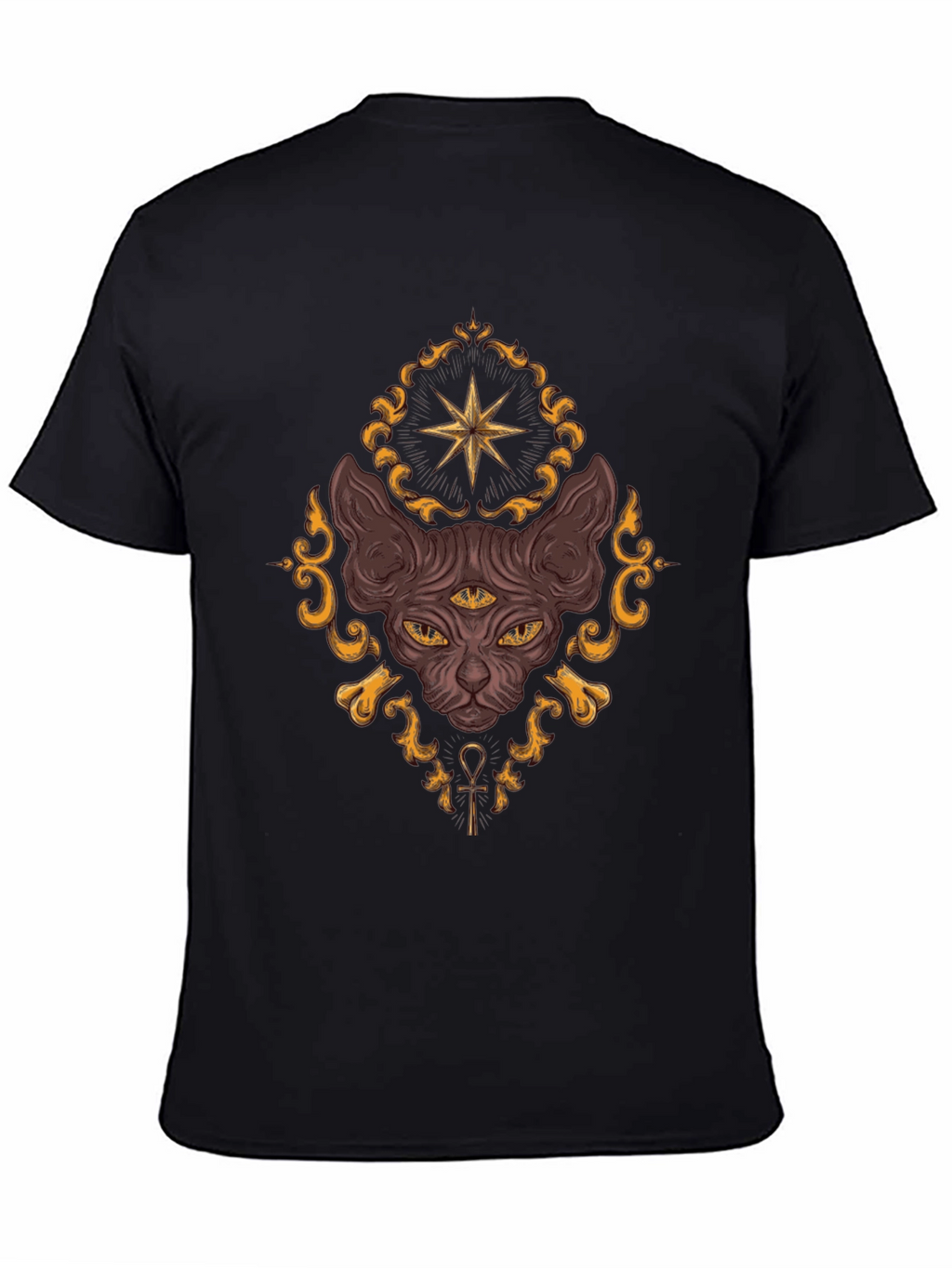 Mystic Cat T-Shirt - Third Eye Design