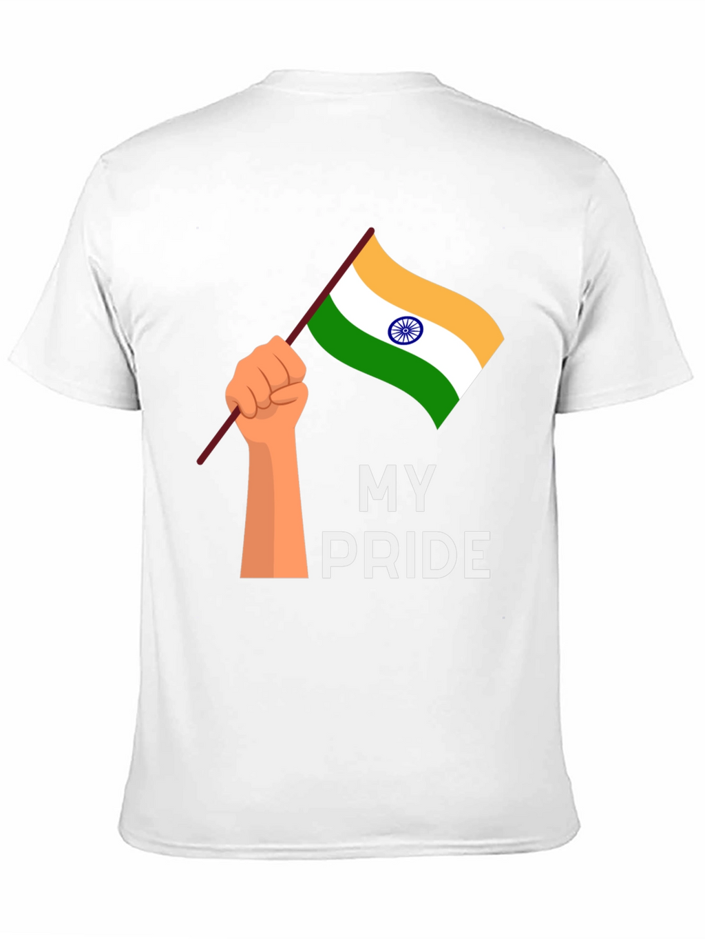 My Pride Graphic Tee - India Flag T-Shirt