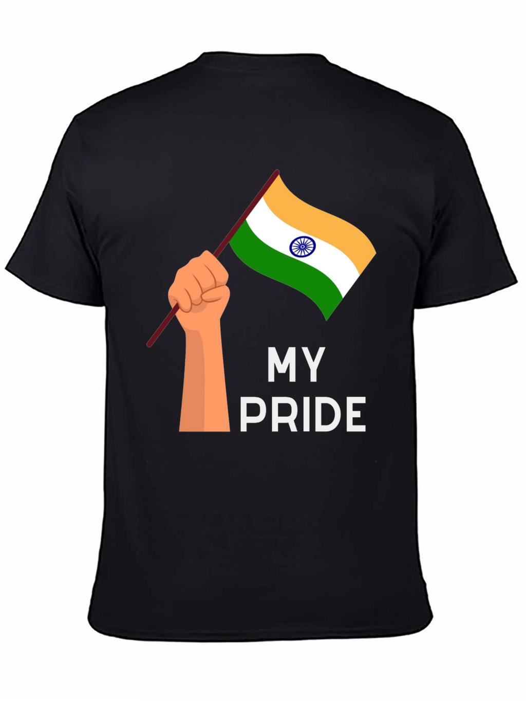 My Pride Graphic Tee - India Flag T-Shirt
