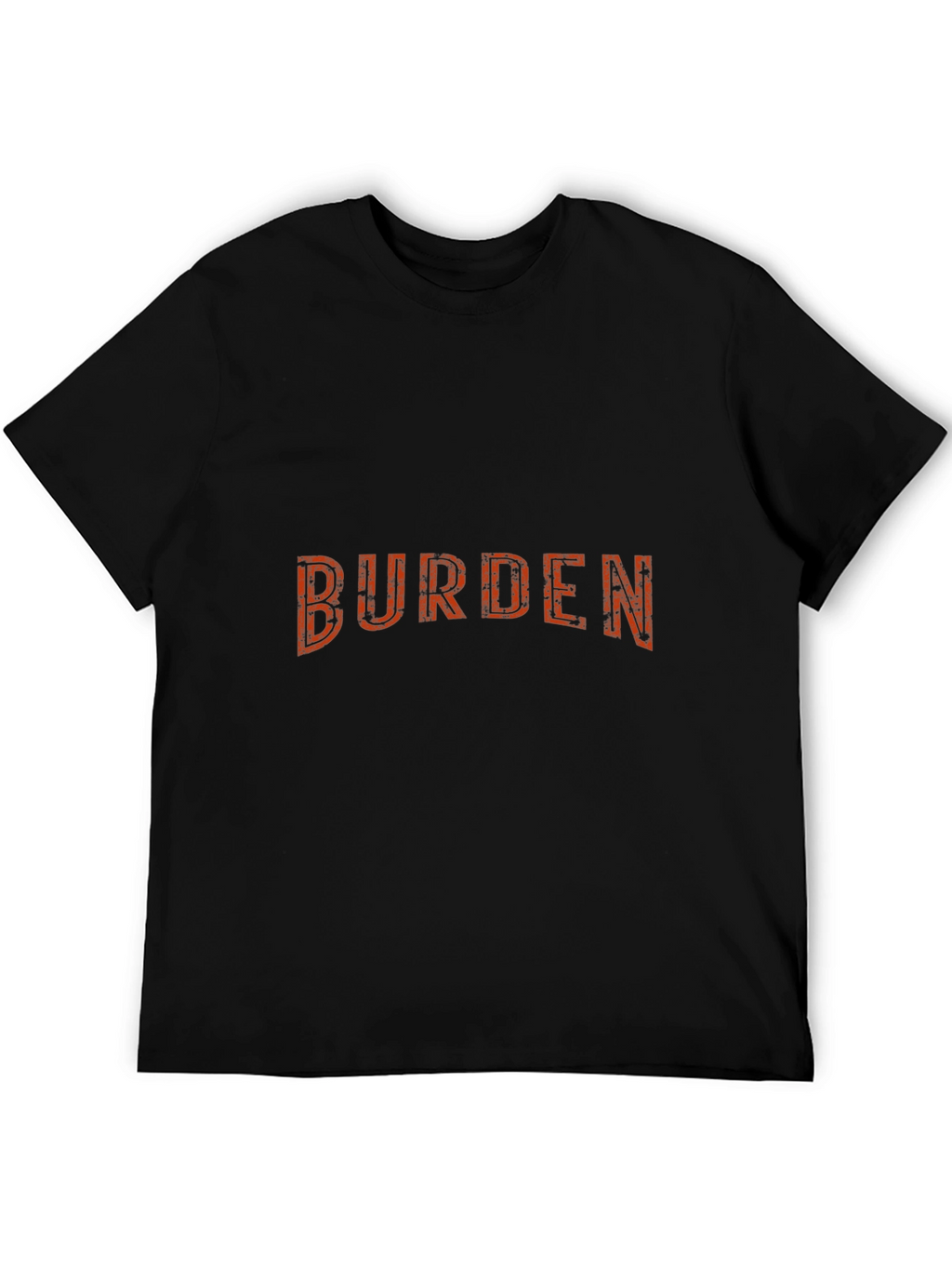 Burden Graphic Tee - Mens Black T-Shirt