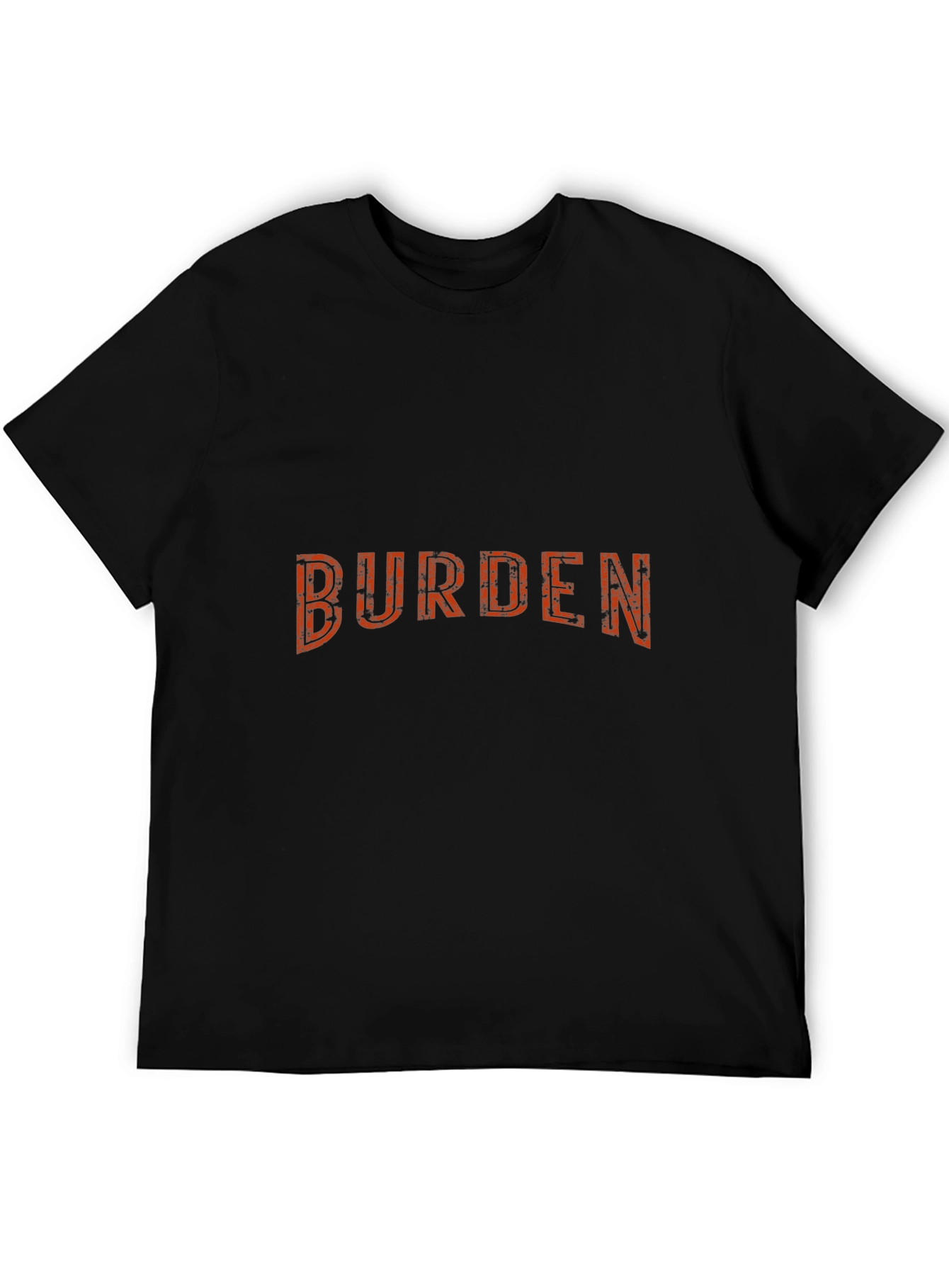 Burden Graphic Tee - Mens Black T-Shirt