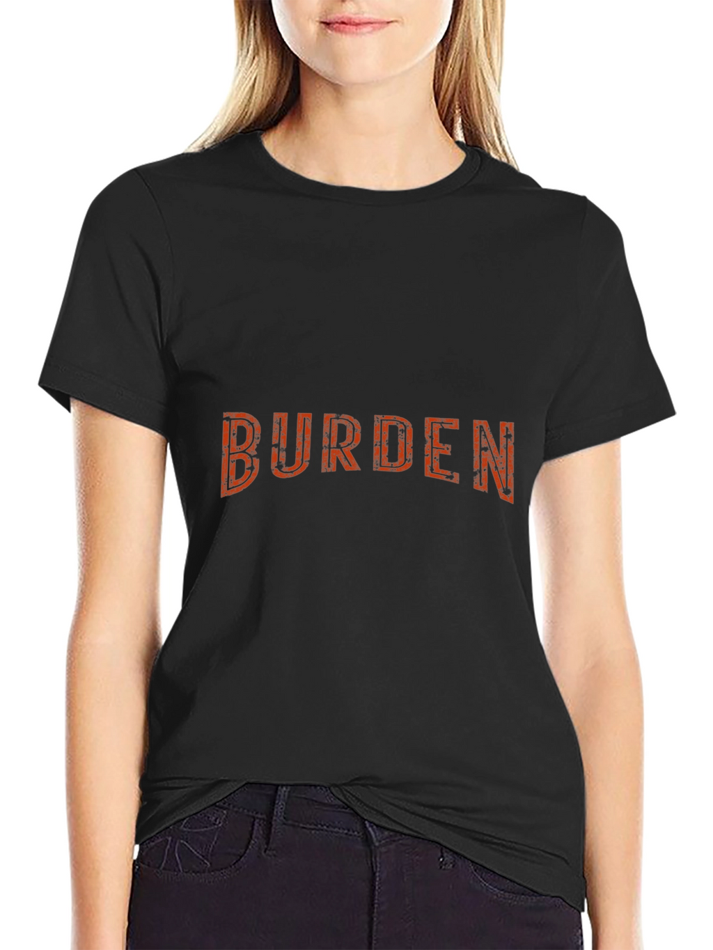 Burden Graphic Tee - Mens Black T-Shirt