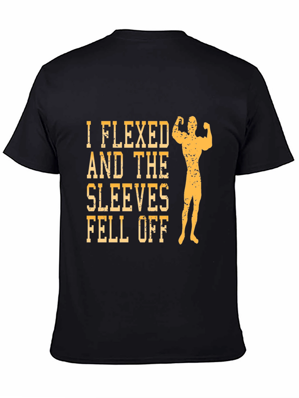 I Flexed Sleeves Fell Off Graphic T-Shirt
