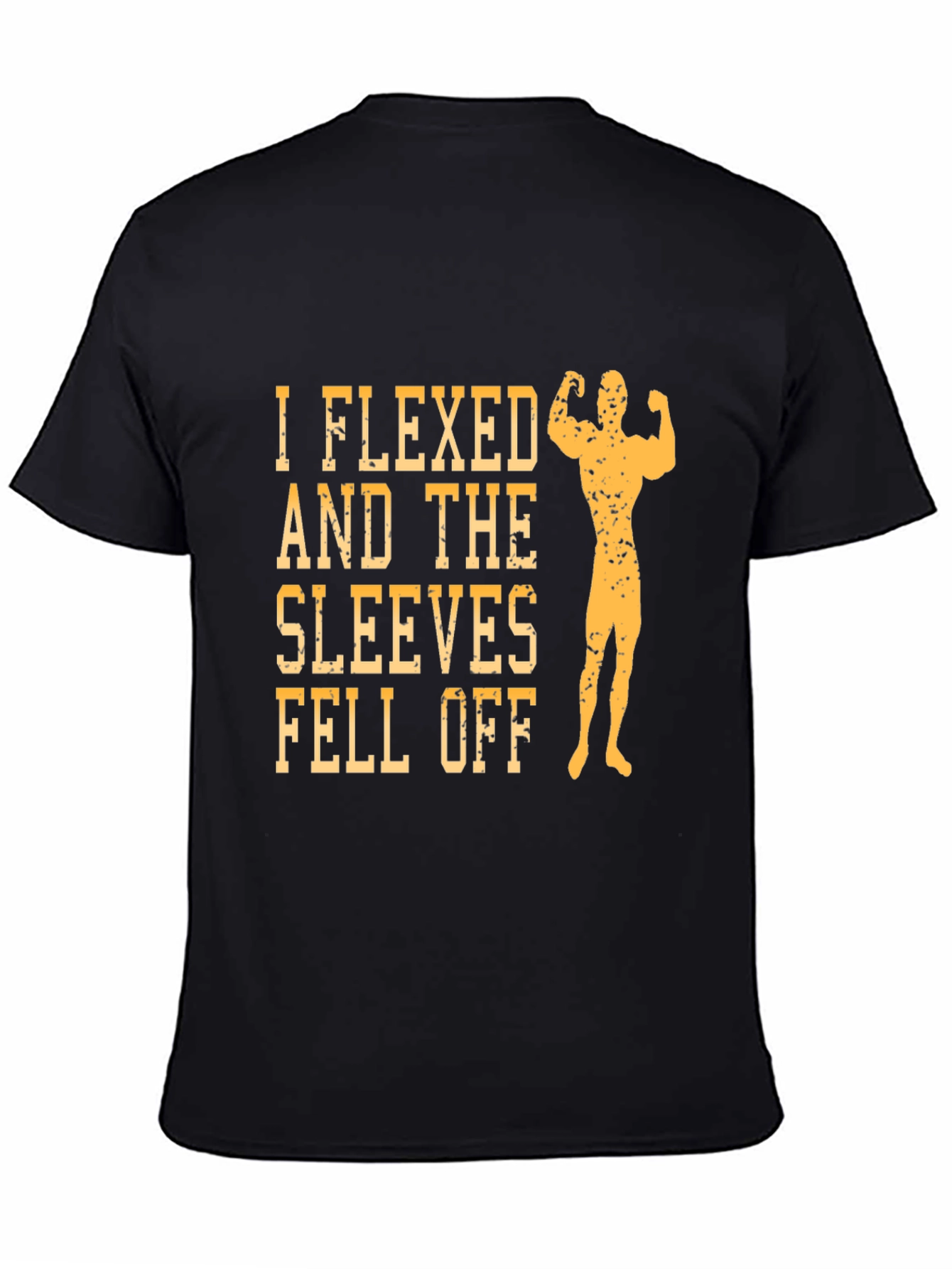 I Flexed Sleeves Fell Off Graphic T-Shirt