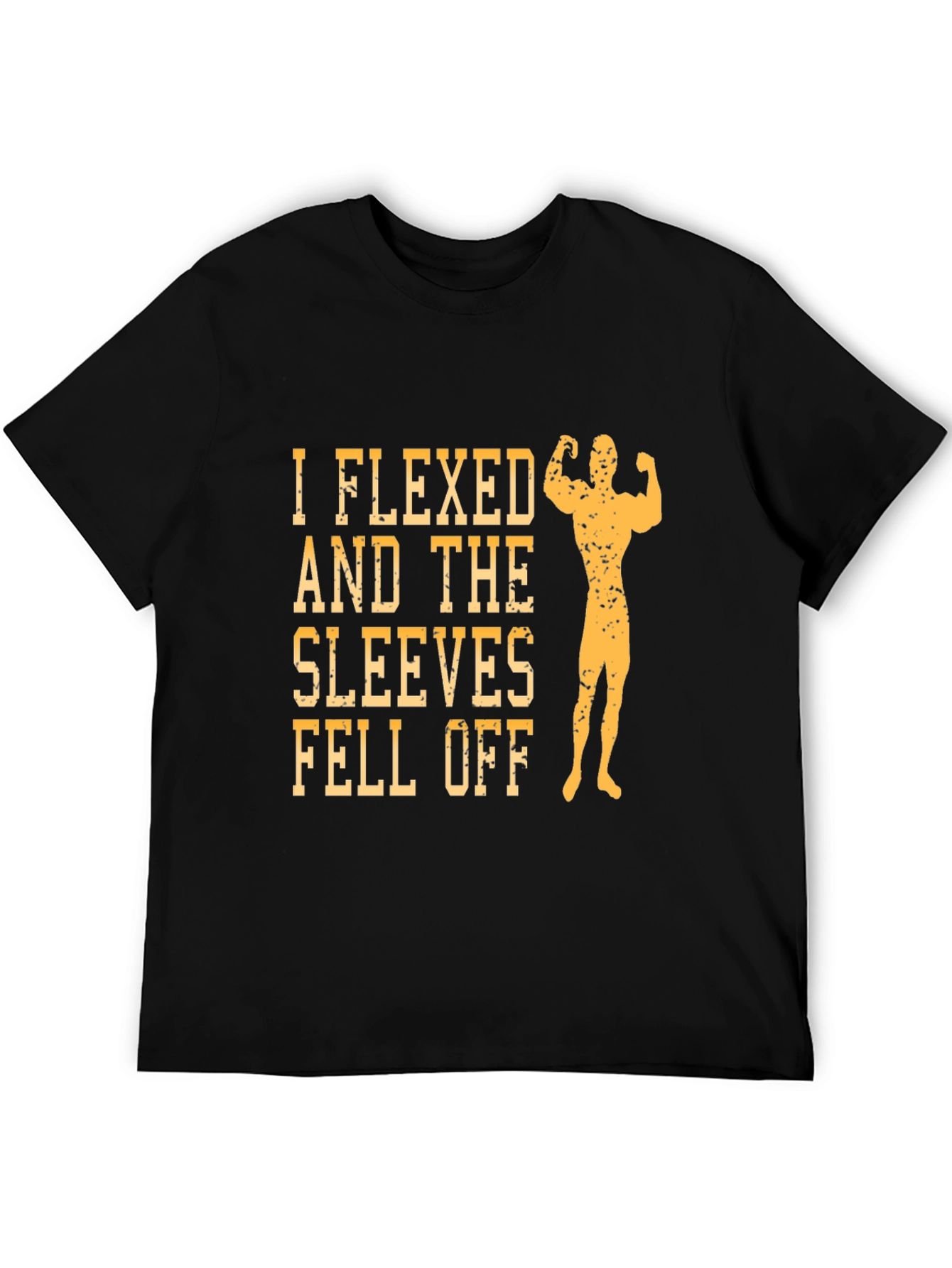I Flexed Sleeves Fell Off Graphic T-Shirt