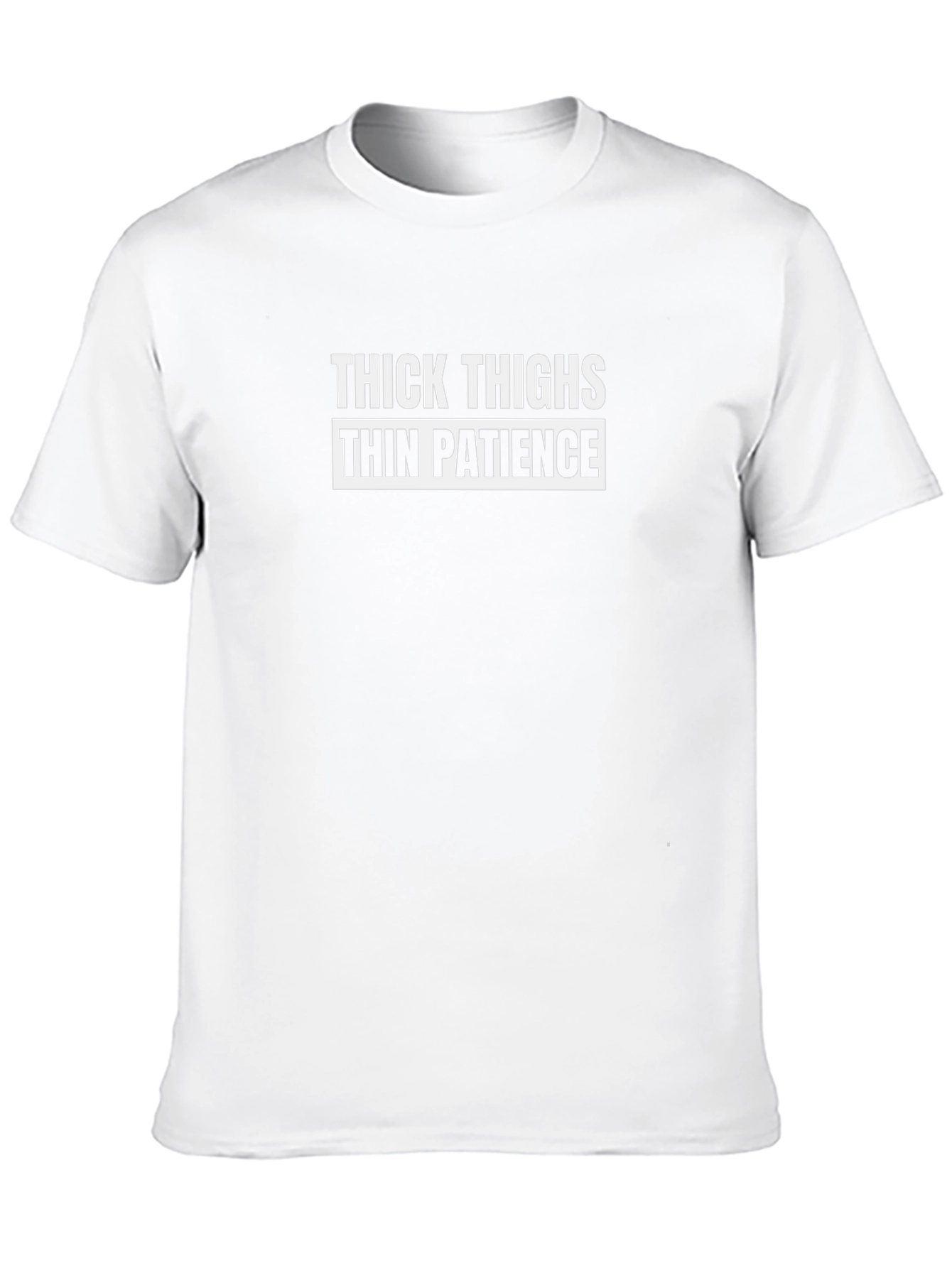 Thick Thighs Thin Patience Graphic Tee