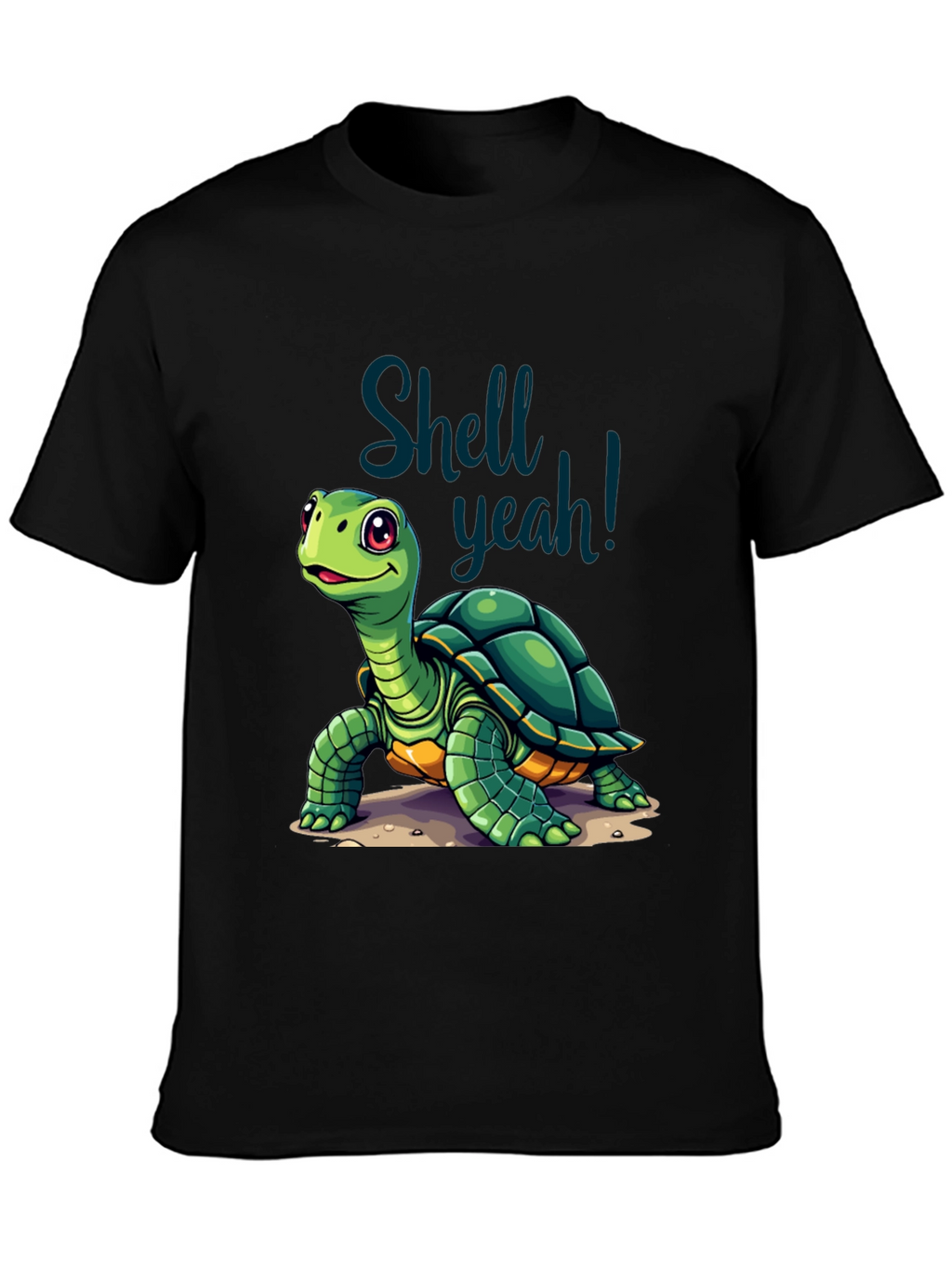 Shell Yeah! Turtle Graphic T-Shirt