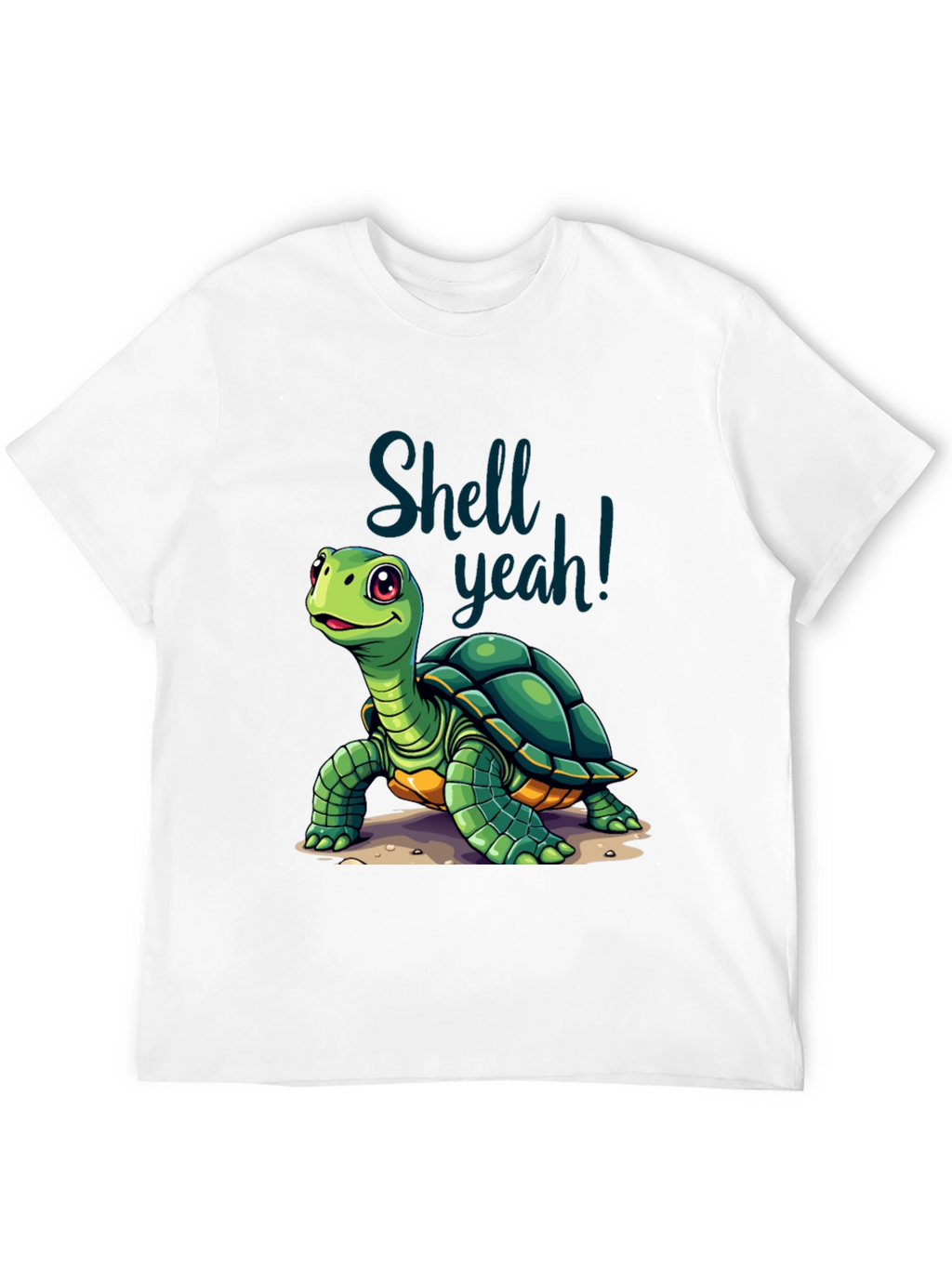 Shell Yeah! Turtle Graphic T-Shirt