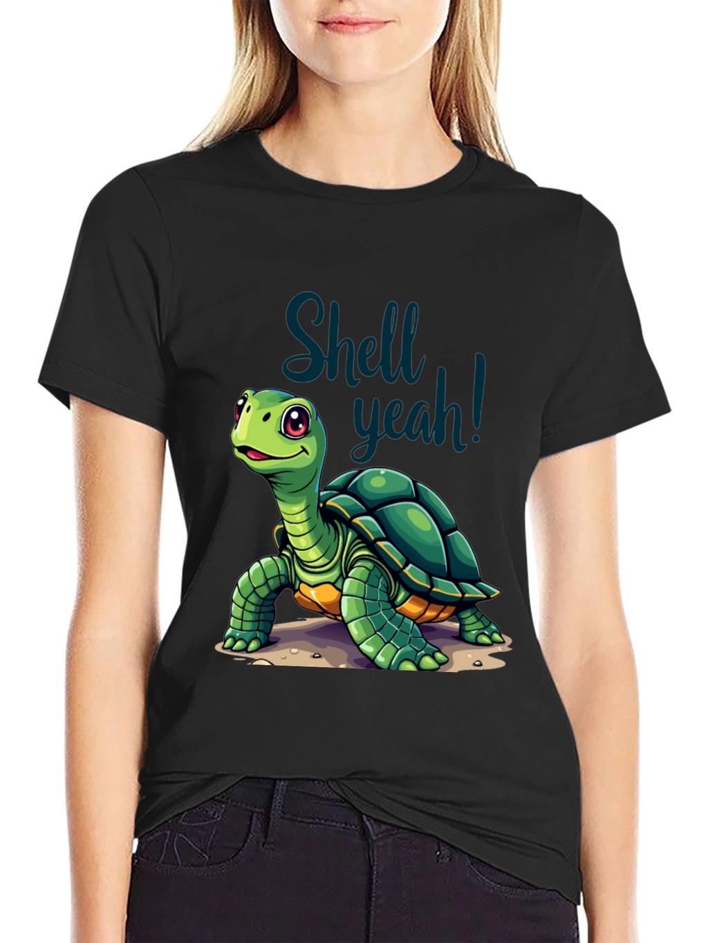 Shell Yeah! Turtle Graphic T-Shirt