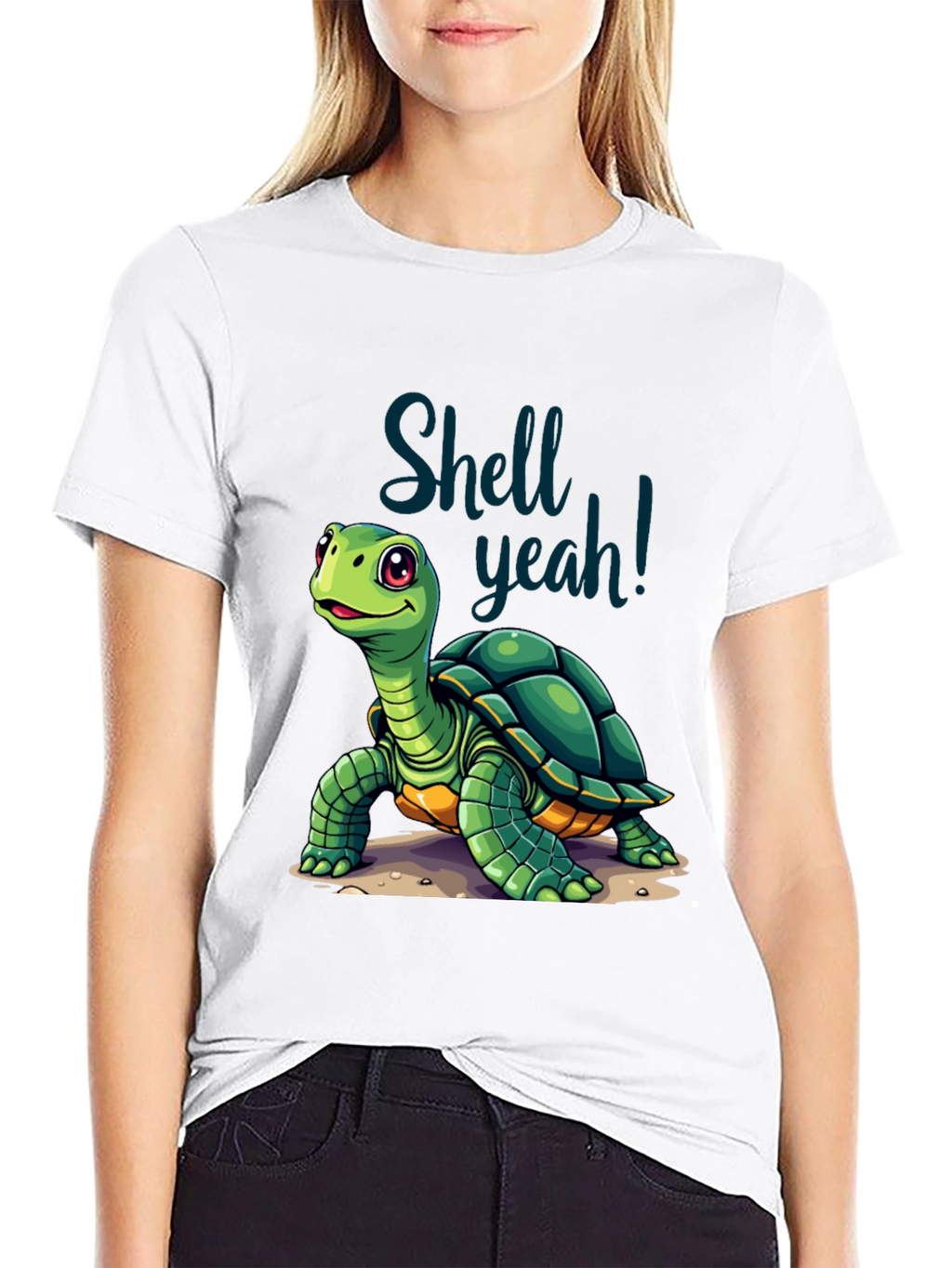 Shell Yeah! Turtle Graphic T-Shirt