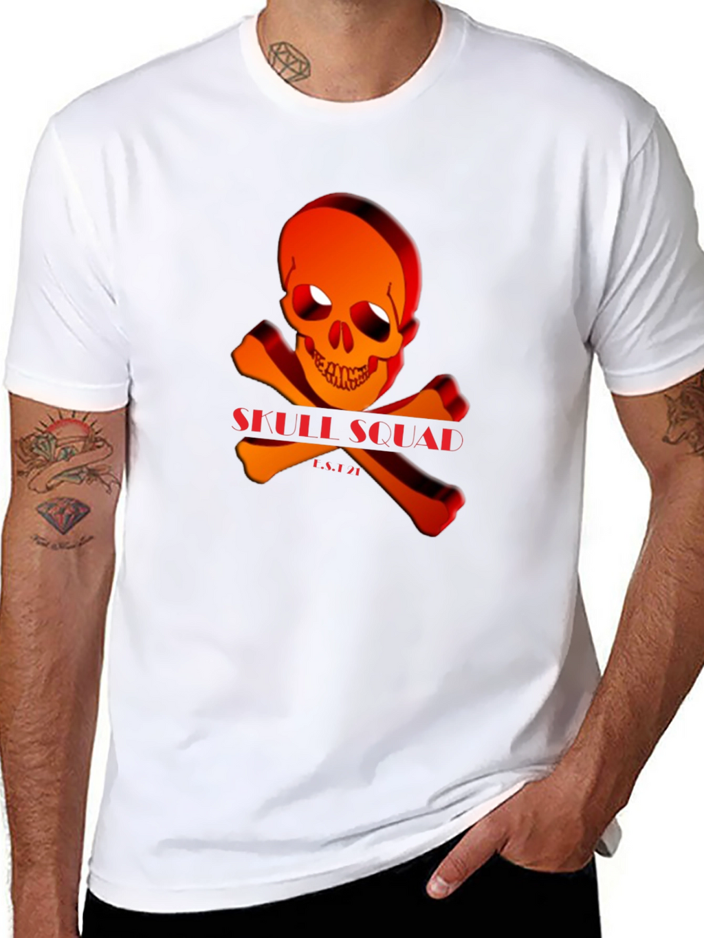 Skull Squad Graphic T-Shirt