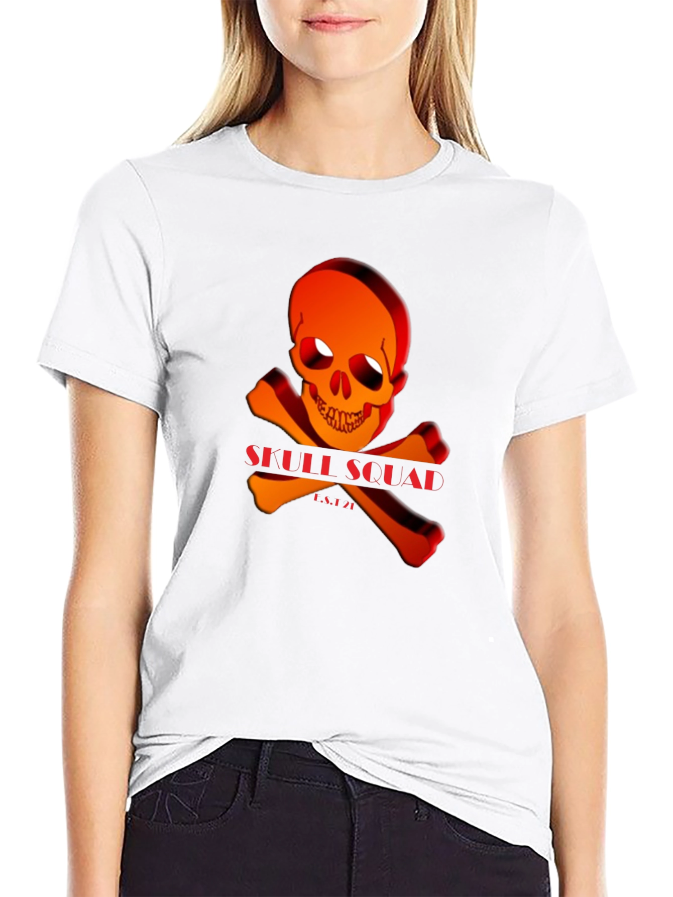 Skull Squad Graphic T-Shirt