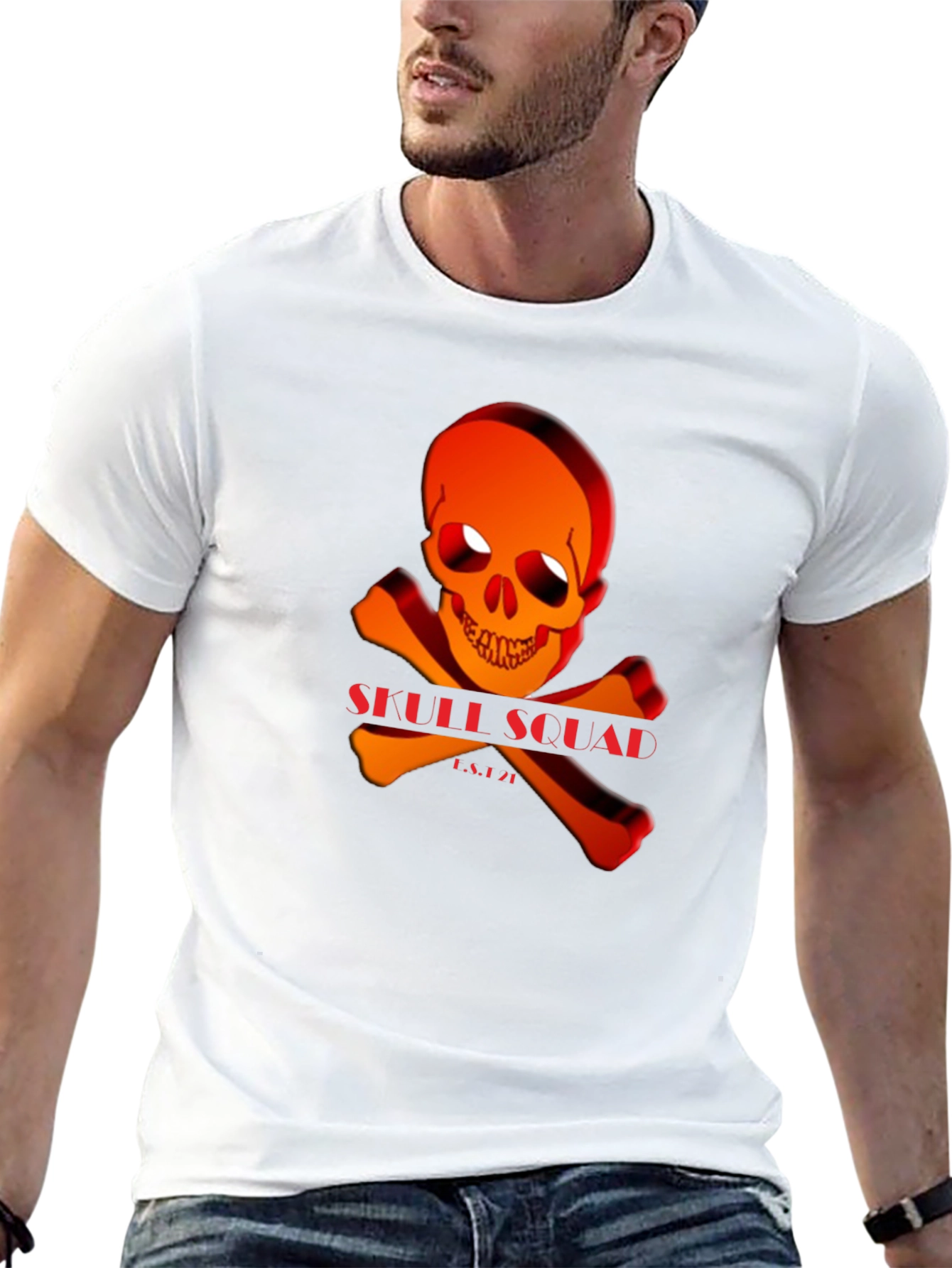Skull Squad Graphic T-Shirt