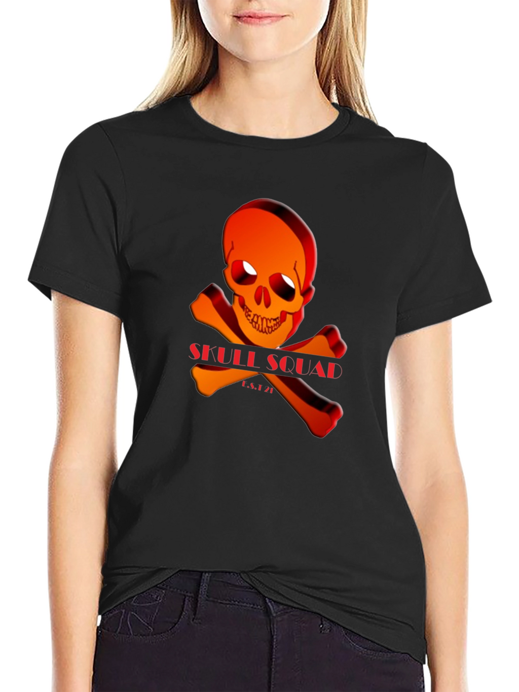 Skull Squad Graphic T-Shirt