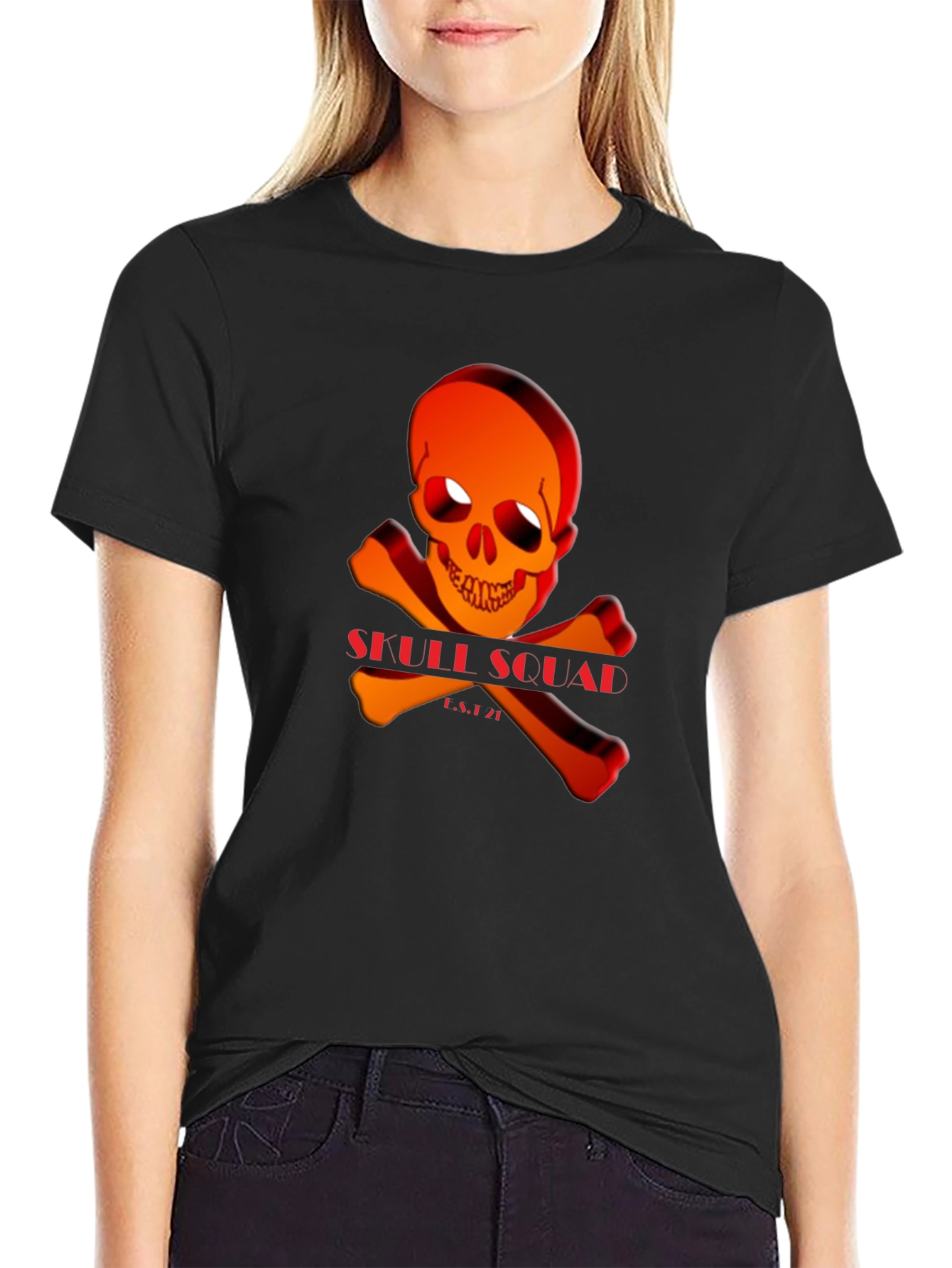 Skull Squad Graphic T-Shirt