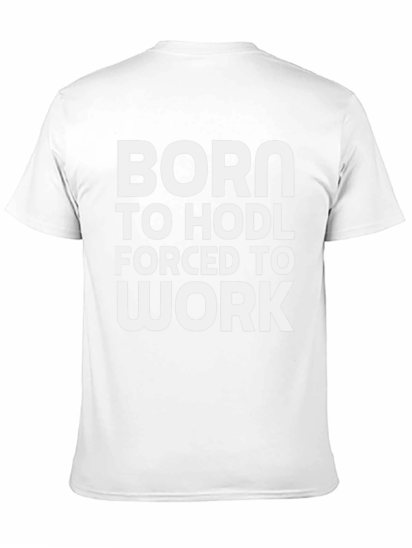Born to HODL T-Shirt Crypto Bitcoin
