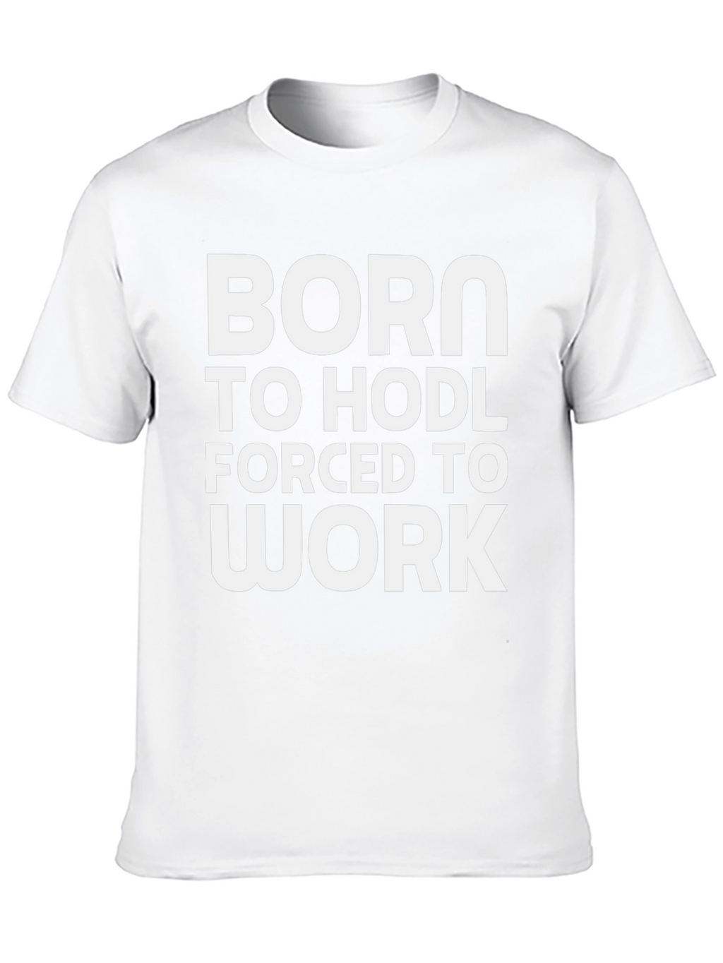 Born to HODL T-Shirt Crypto Bitcoin