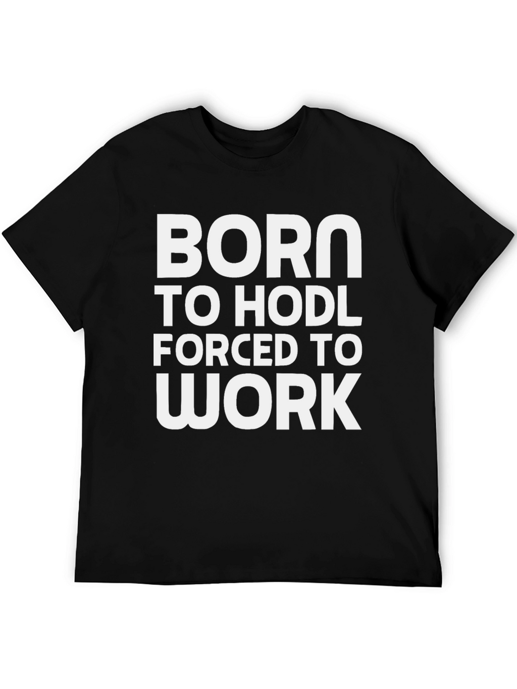Born to HODL T-Shirt Crypto Bitcoin