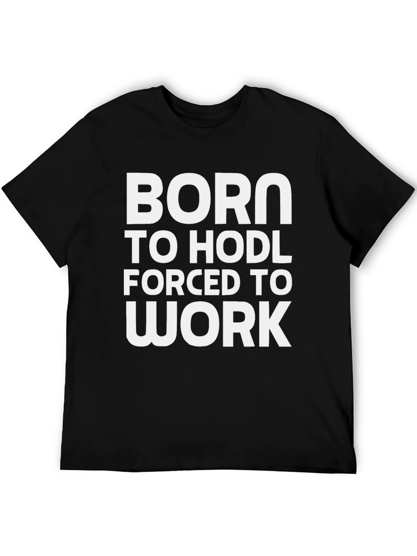 Born to HODL T-Shirt Crypto Bitcoin