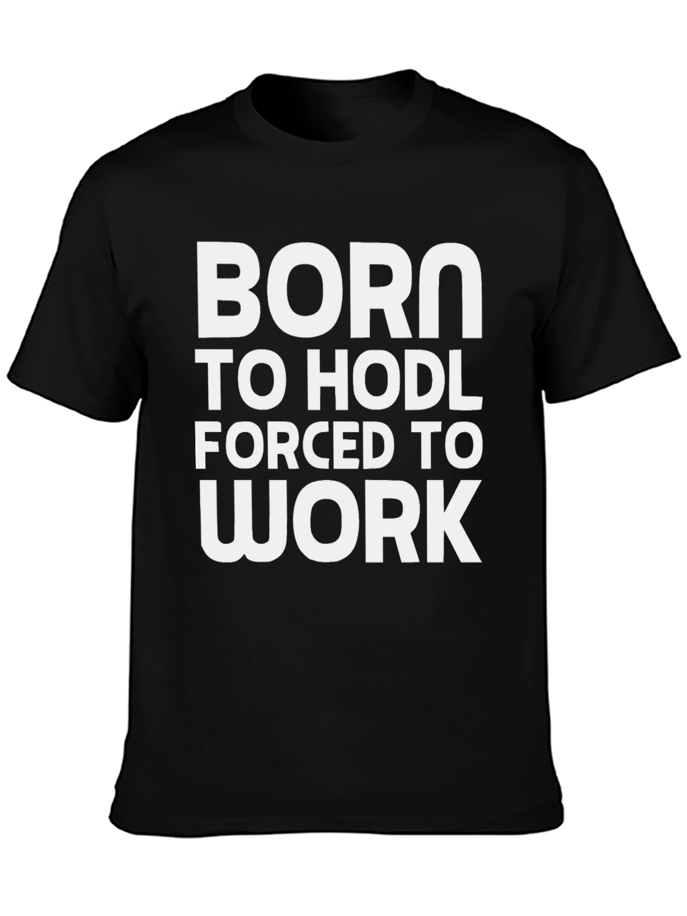 Born to HODL T-Shirt Crypto Bitcoin