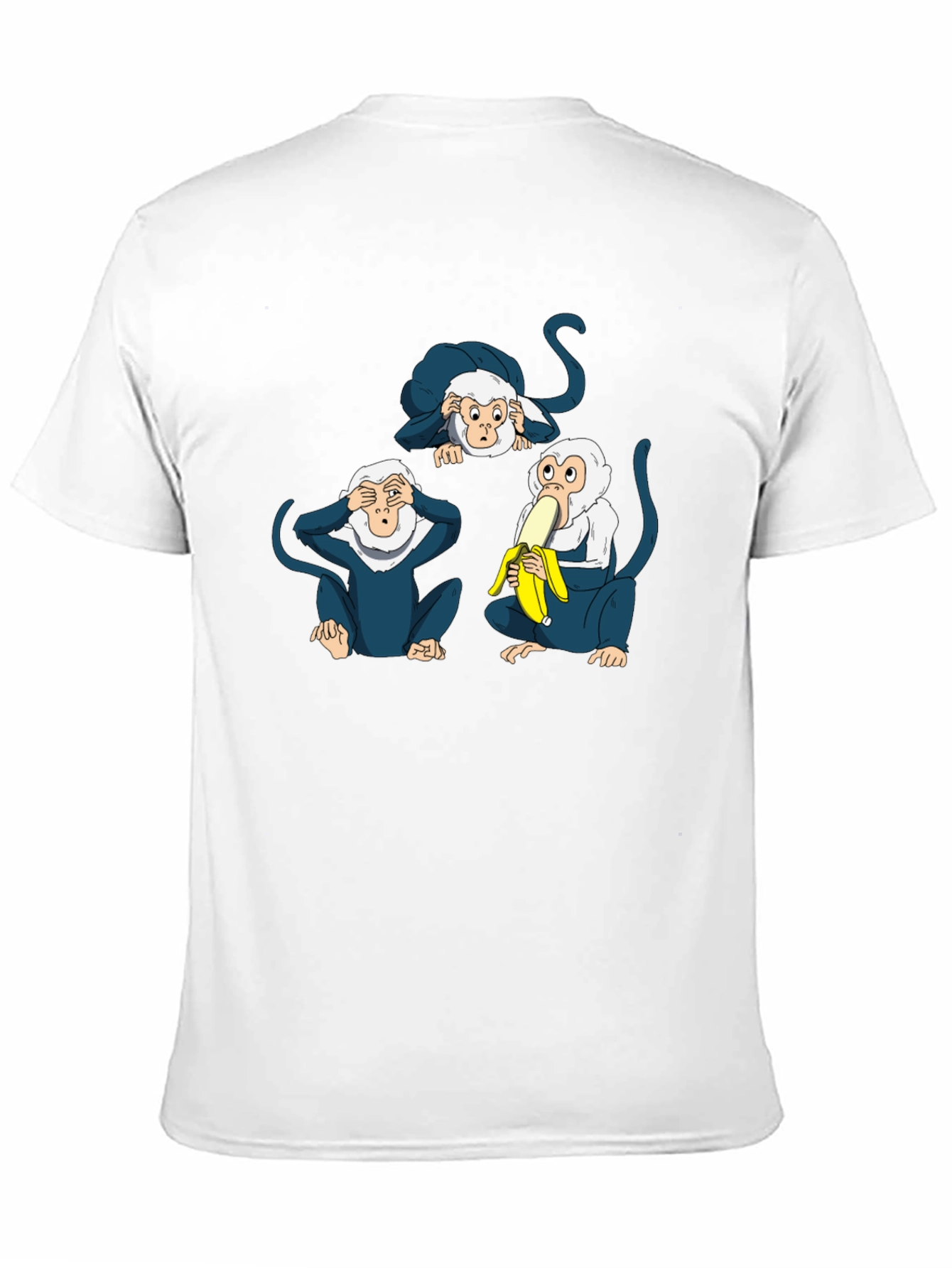 Novelty Monkey See Hear Speak T-Shirt