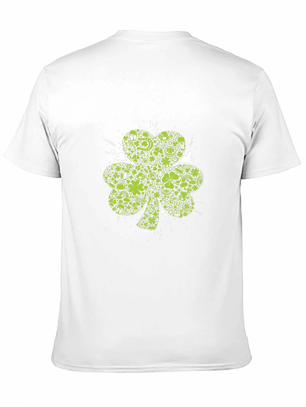 St. Patricks Day Clover Graphic Tee