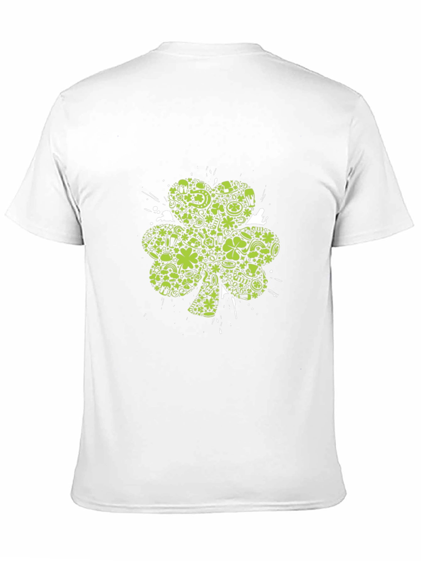 St. Patricks Day Clover Graphic Tee