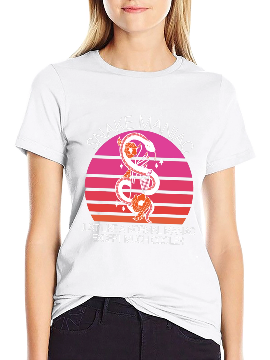Snake Maniac T-Shirt - Cooler Than Normal