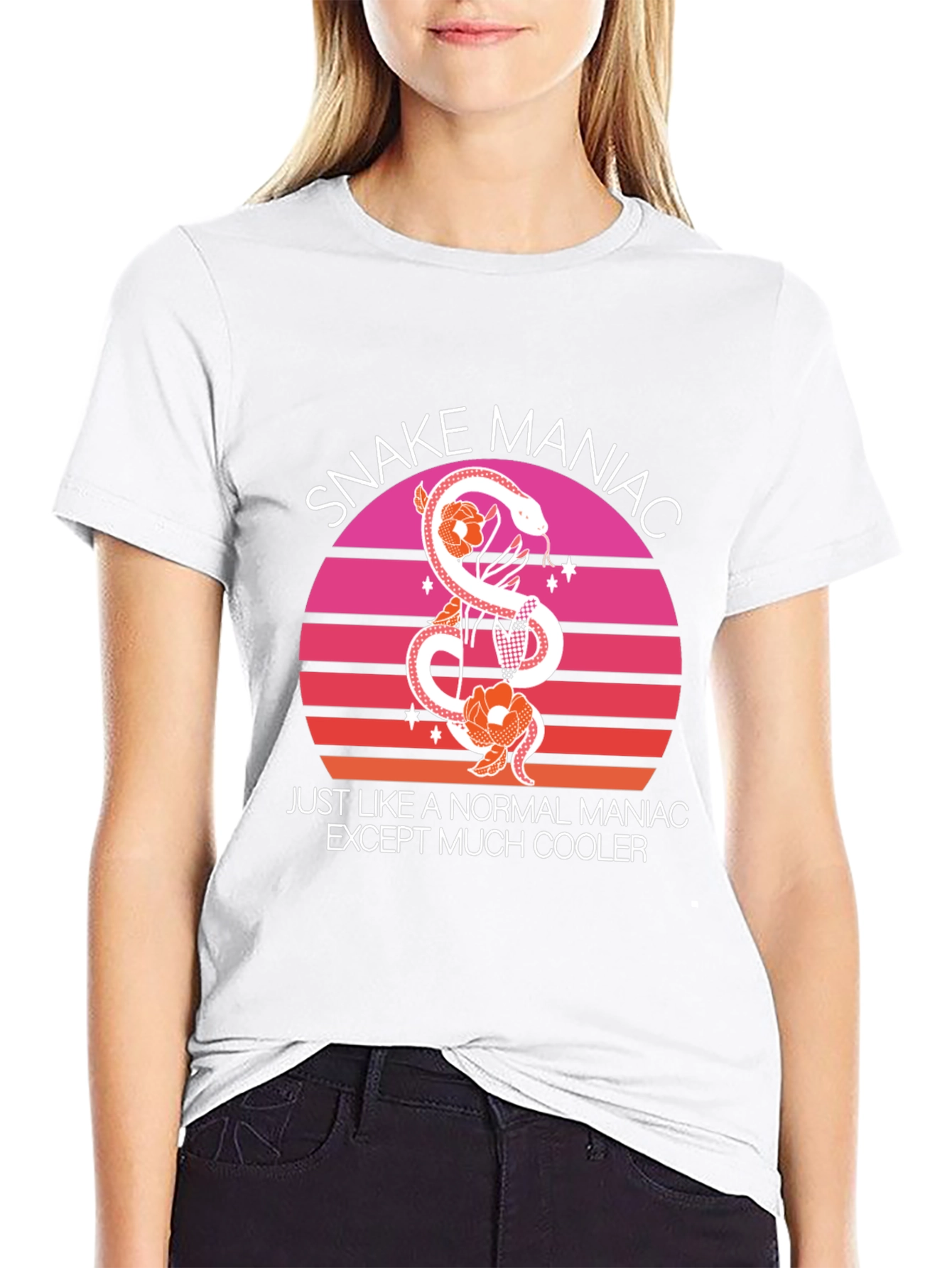 Snake Maniac T-Shirt - Cooler Than Normal