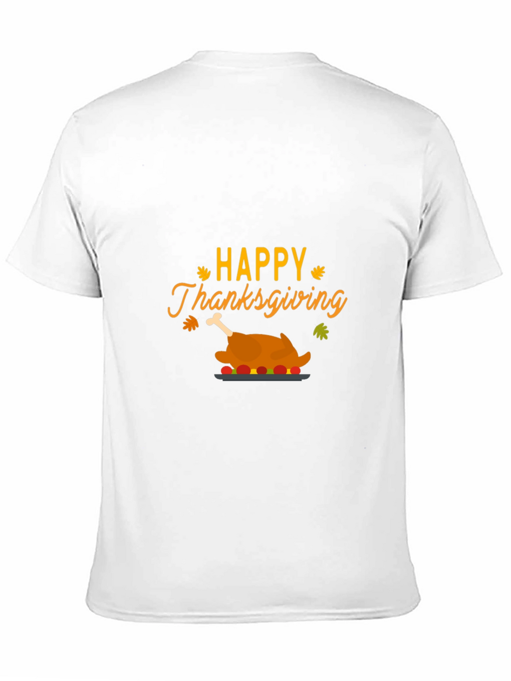 Happy Thanksgiving Turkey T-Shirt - Festive Holiday Apparel