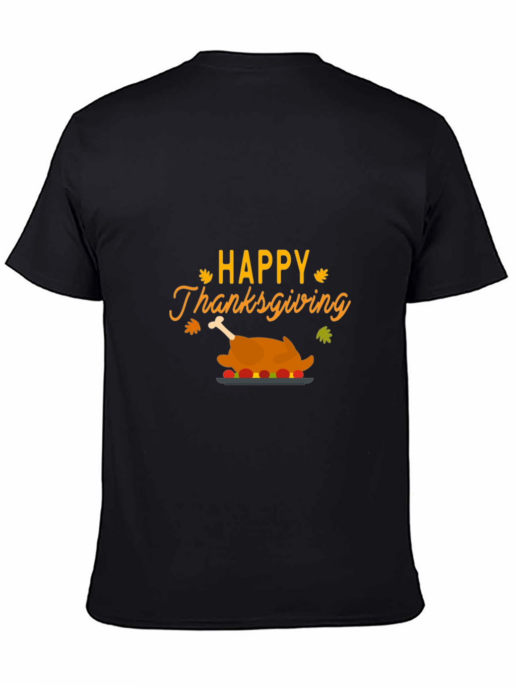 Happy Thanksgiving Turkey T-Shirt - Festive Holiday Apparel
