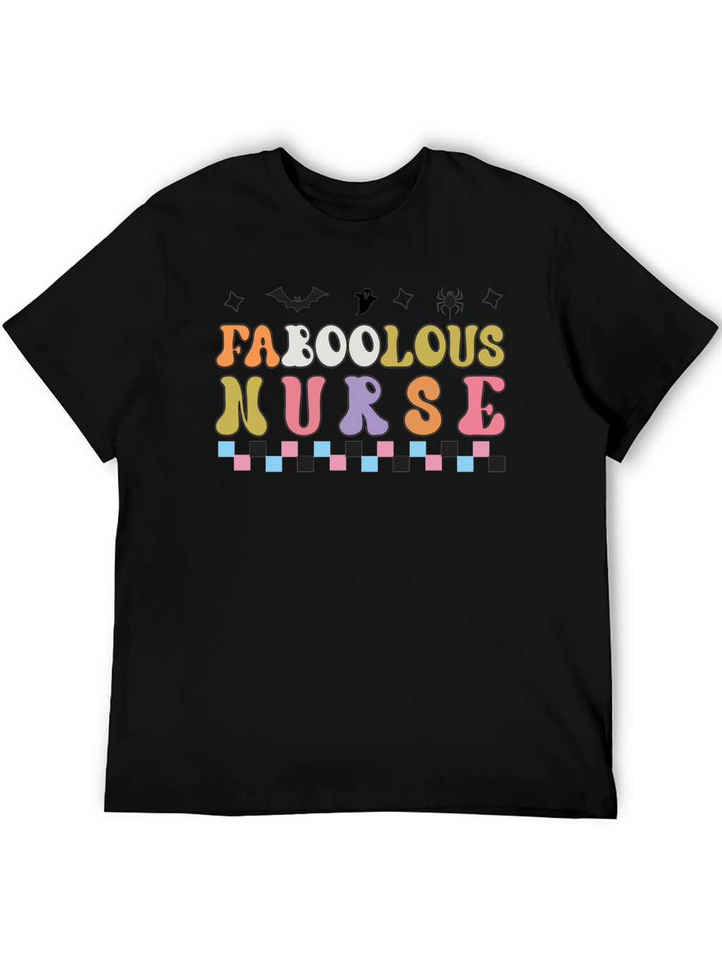 Fabulous Nurse Halloween T-Shirt - Black