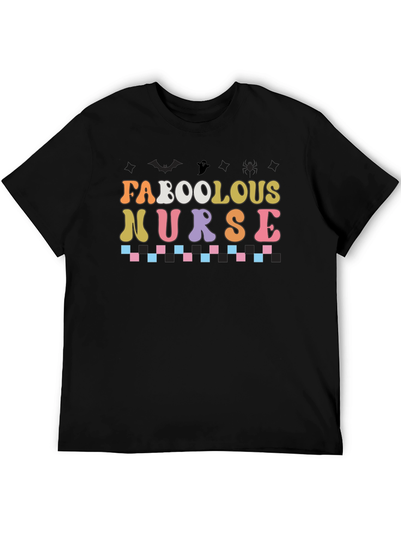 Fabulous Nurse Halloween T-Shirt - Black