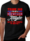 Norwegian Attitude Mens Graphic Tee
