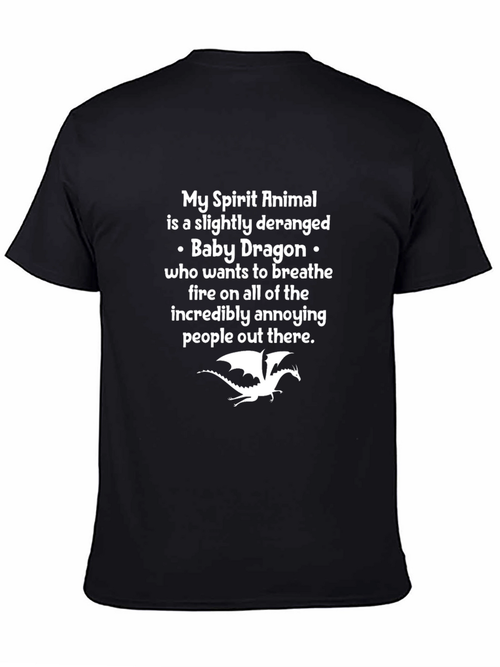 Deranged Baby Dragon Graphic Tee