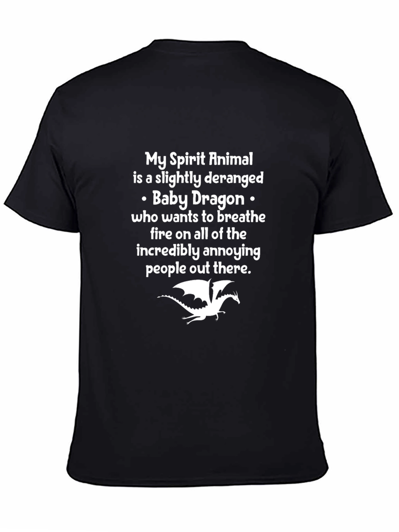 Deranged Baby Dragon Graphic Tee