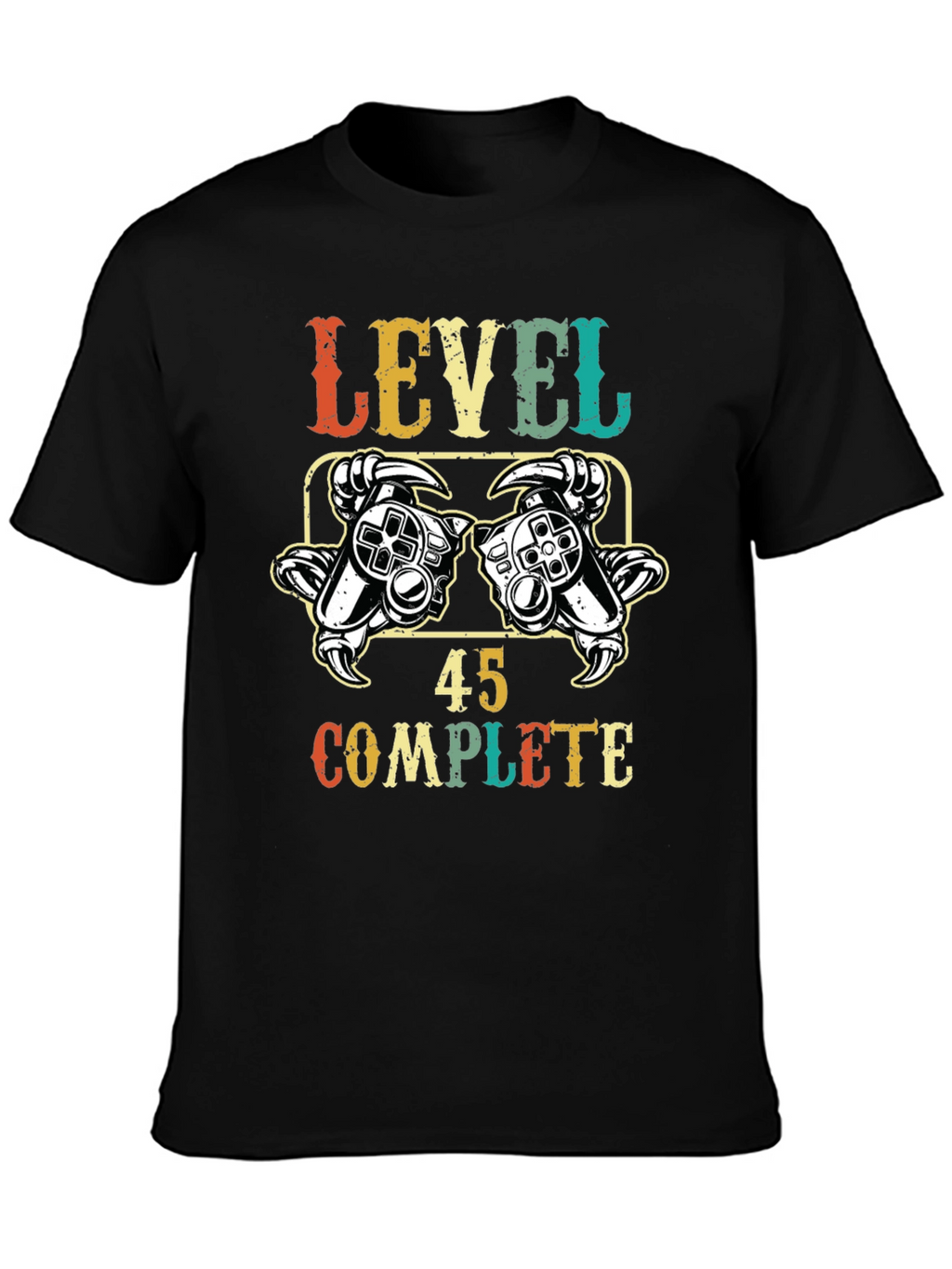 Level 45 Complete Gamer T-Shirt - Birthday Gift