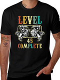 Level 45 Complete Gamer T-Shirt - Birthday Gift