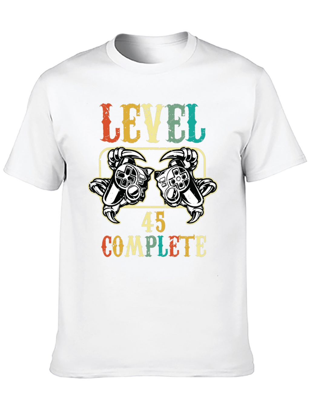 Level 45 Complete Gamer T-Shirt - Birthday Gift
