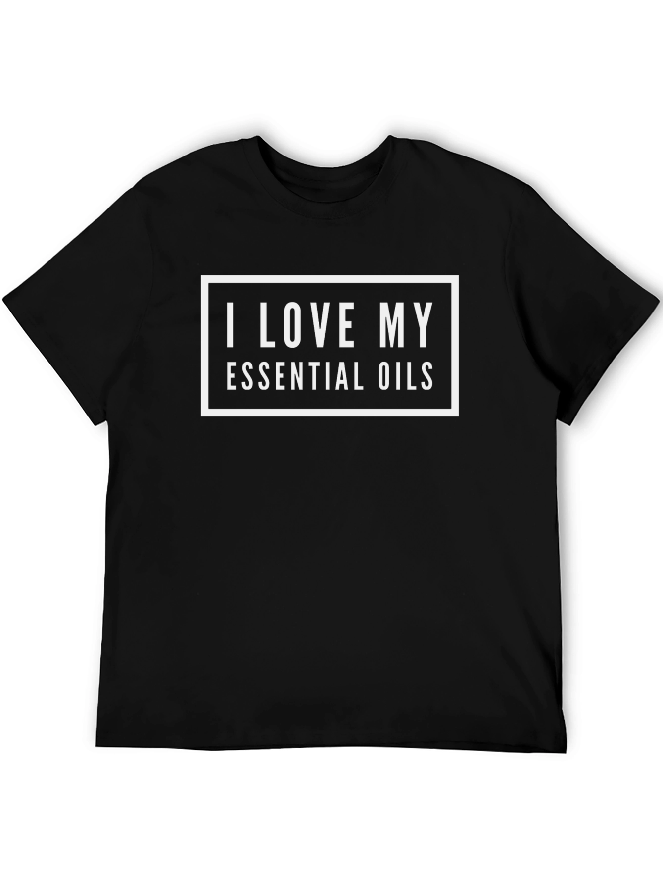 I Love My Essential Oils Black T-Shirt