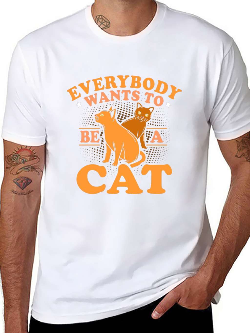 Everybody Wants to Be a Cat T-Shirt