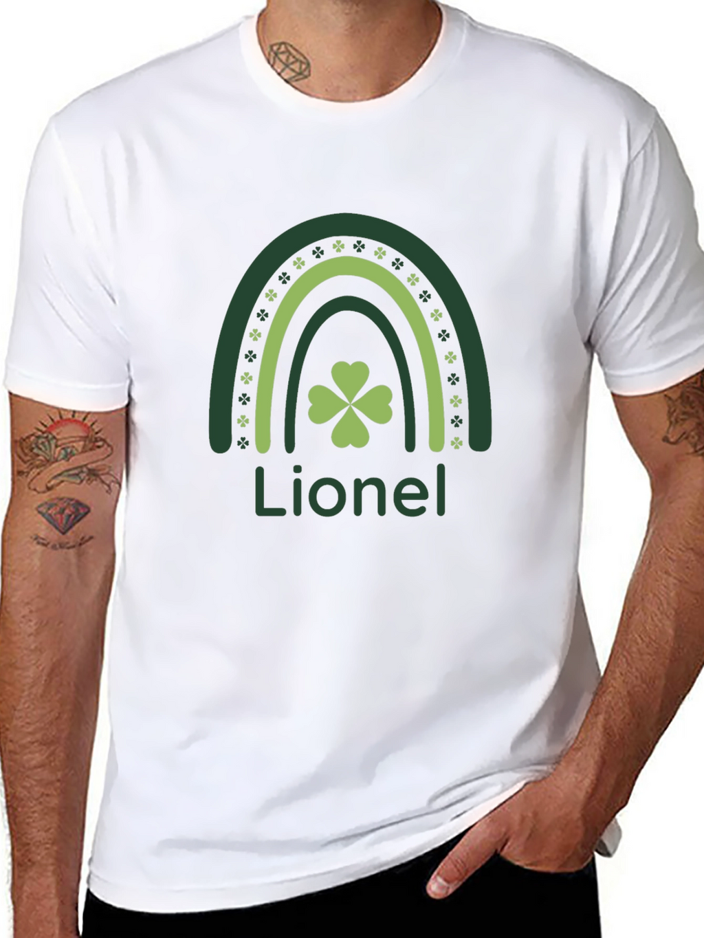 Lionel St. Patricks Day Rainbow T-Shirt