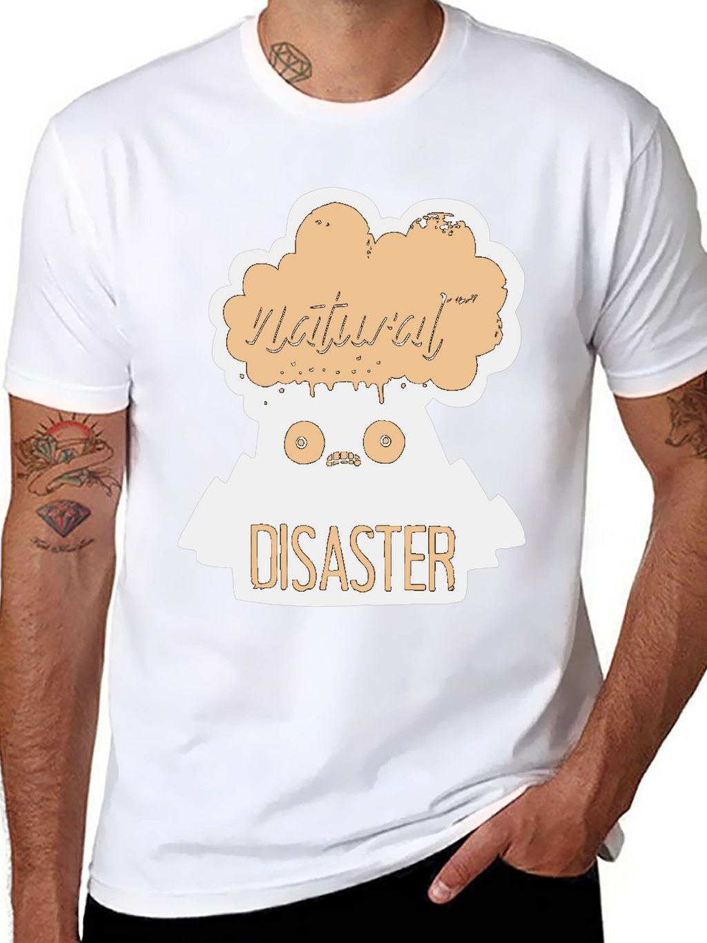 Natural Disaster Graphic T-Shirt - Unique Design