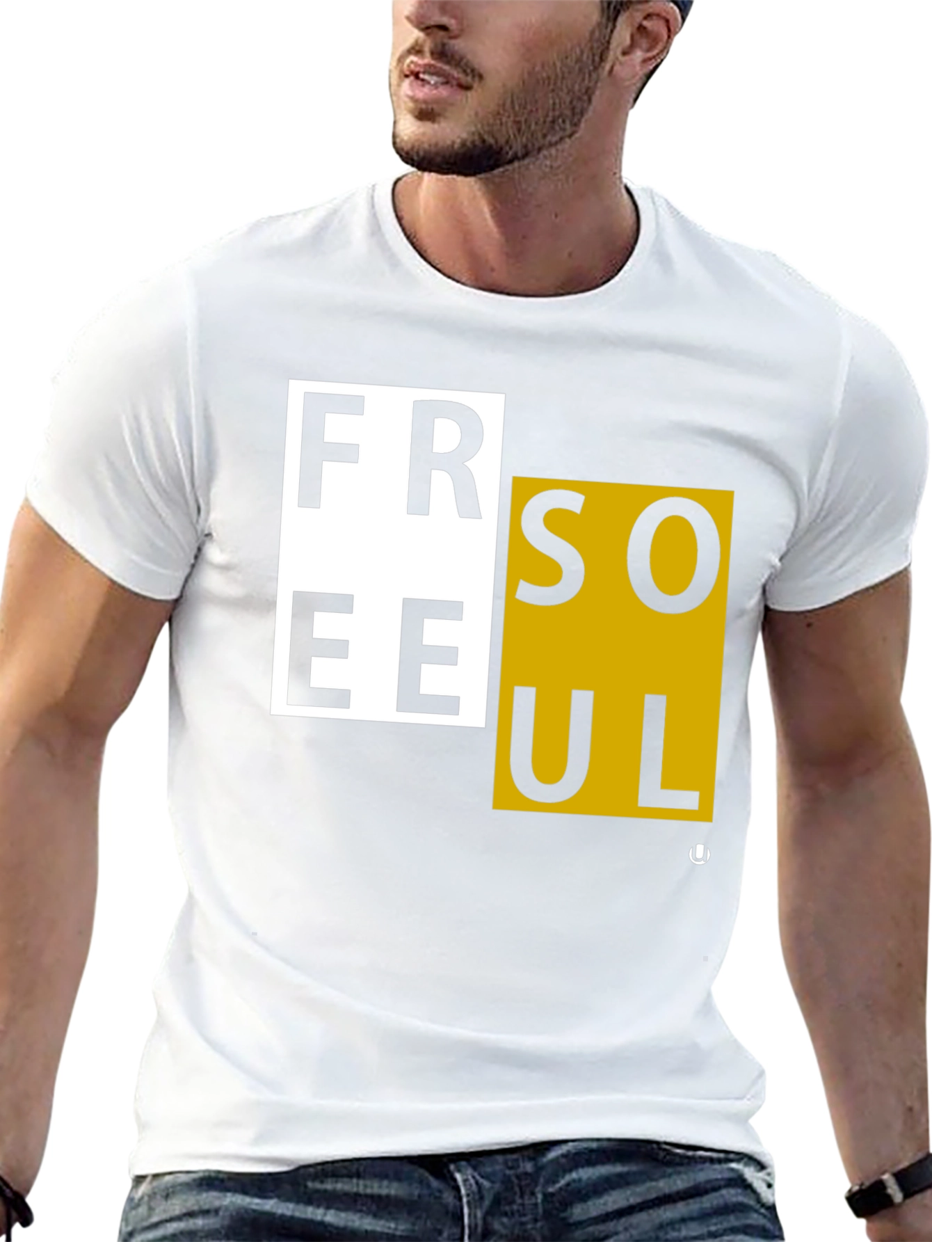 Free Soul Graphic Tee | Stylish Black T-Shirt