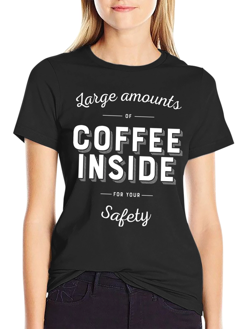 Coffee Inside T-Shirt - Funny Slogan Tee