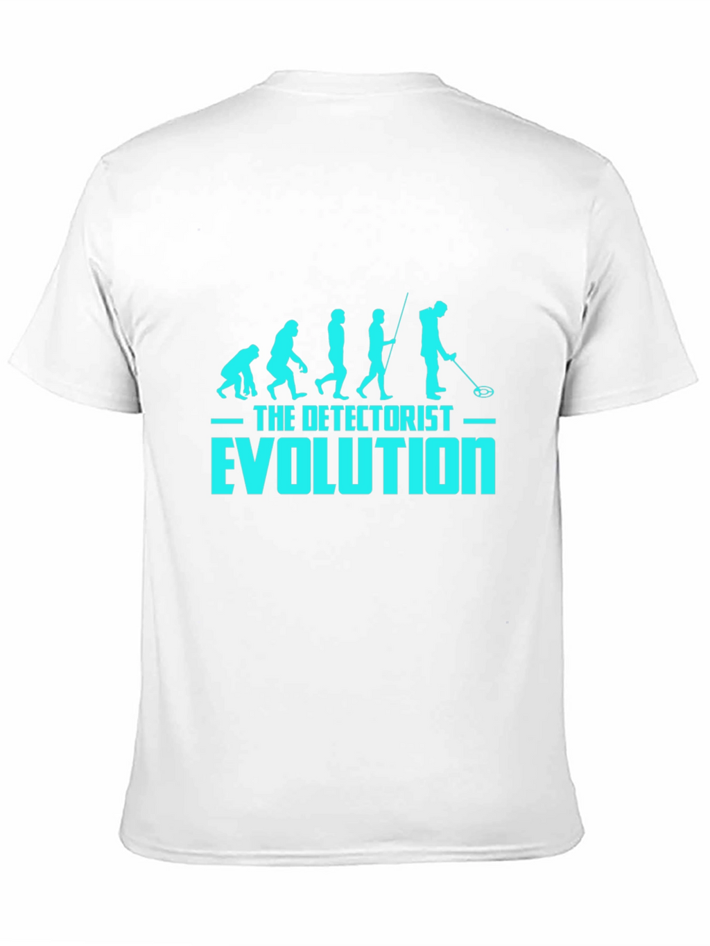 Detectorist Evolution Black T-Shirt - Metal Detecting Tee