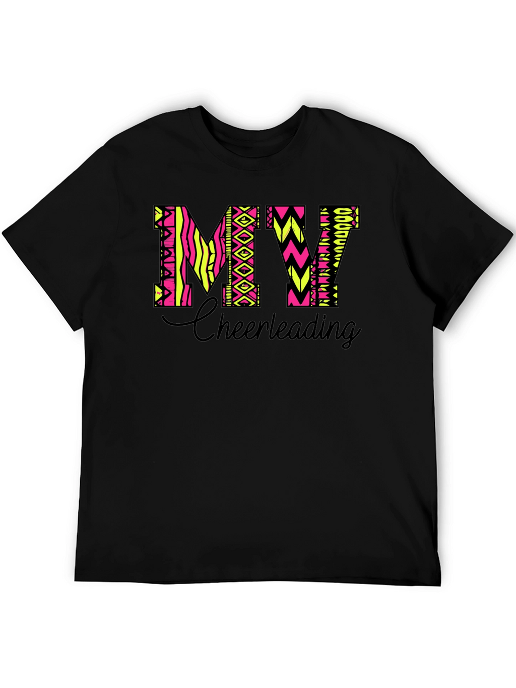 MY Cheerleading T-Shirt - Black Tee